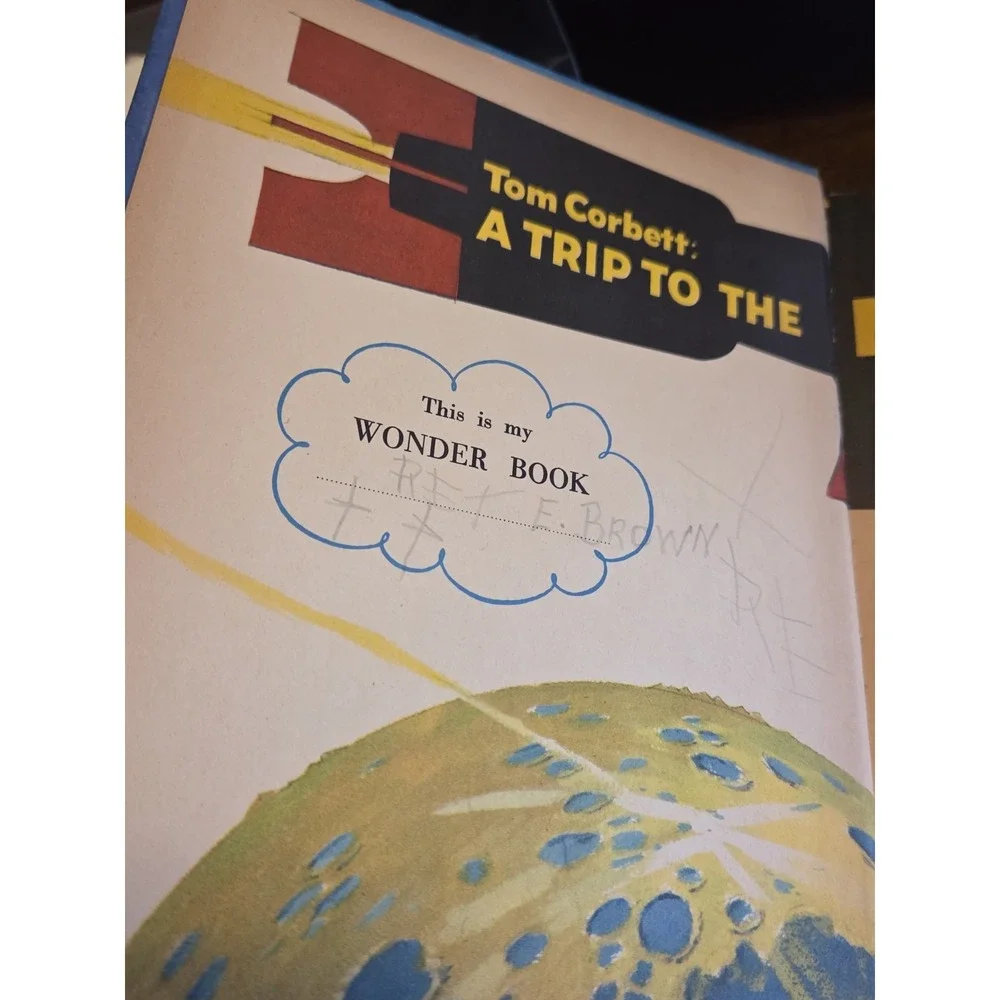 vintage 1953 hardcover children's book 